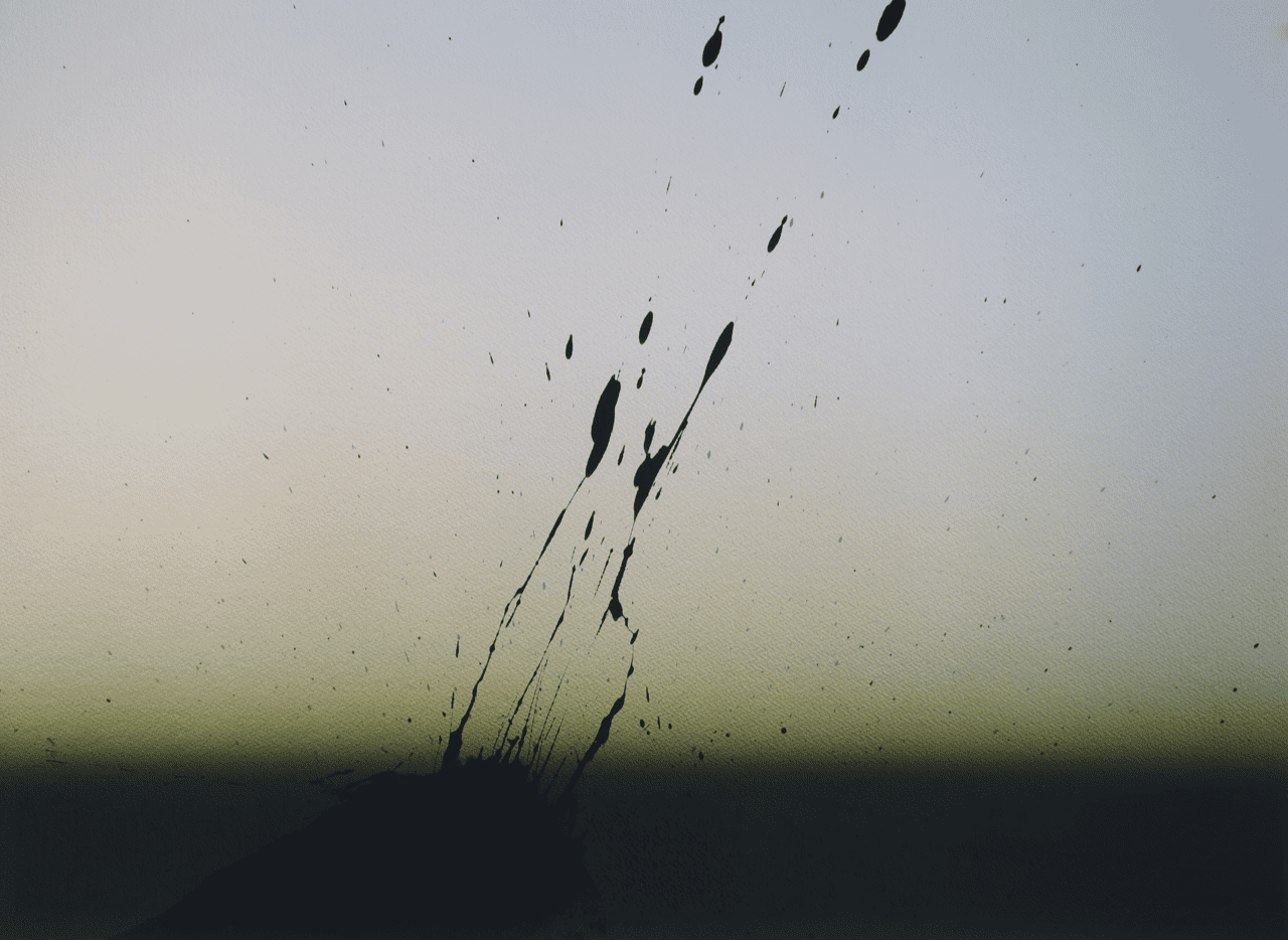 Dynamique 2, acrylique sur papier, 56x76,5 cm, 2025