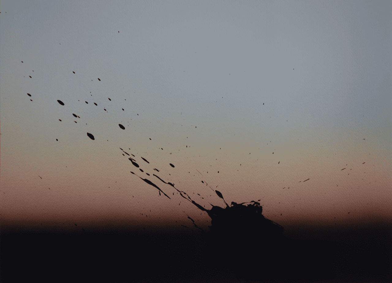 Dynamique 4, acrylique sur papier, 56x76,5 cm, 2025