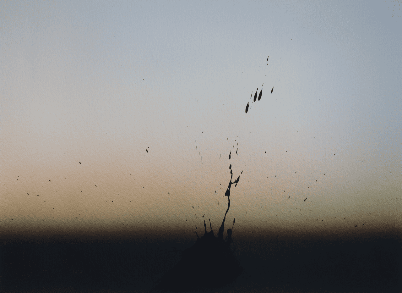 Dynamique 5, acrylique sur papier, 56x76,5 cm, 2025