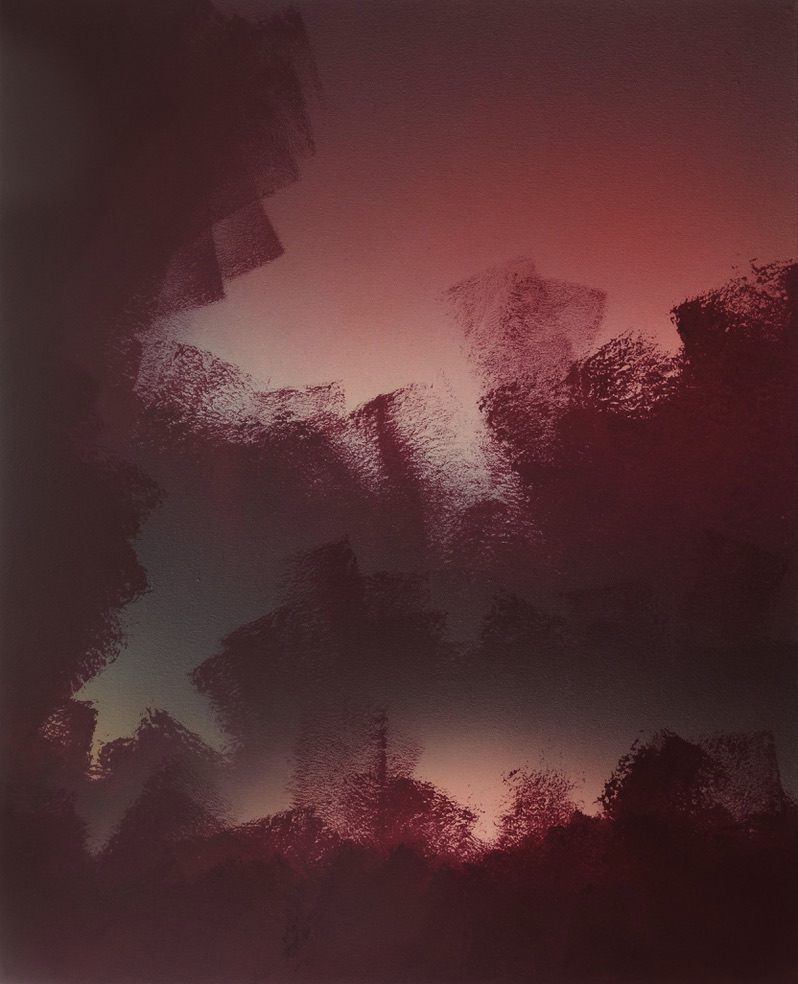 Recouvrements 1, acrylique sur toile, 100x81 cm, 2026