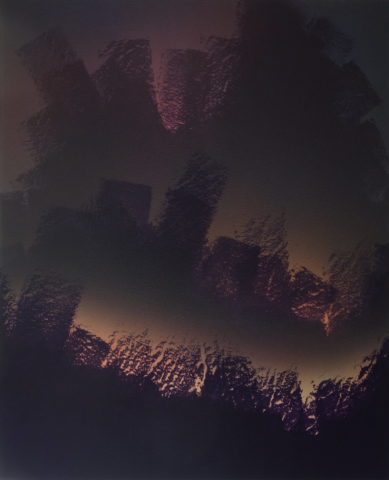 Recouvrements 2, acrylique sur toile, 100x81 cm, 2026