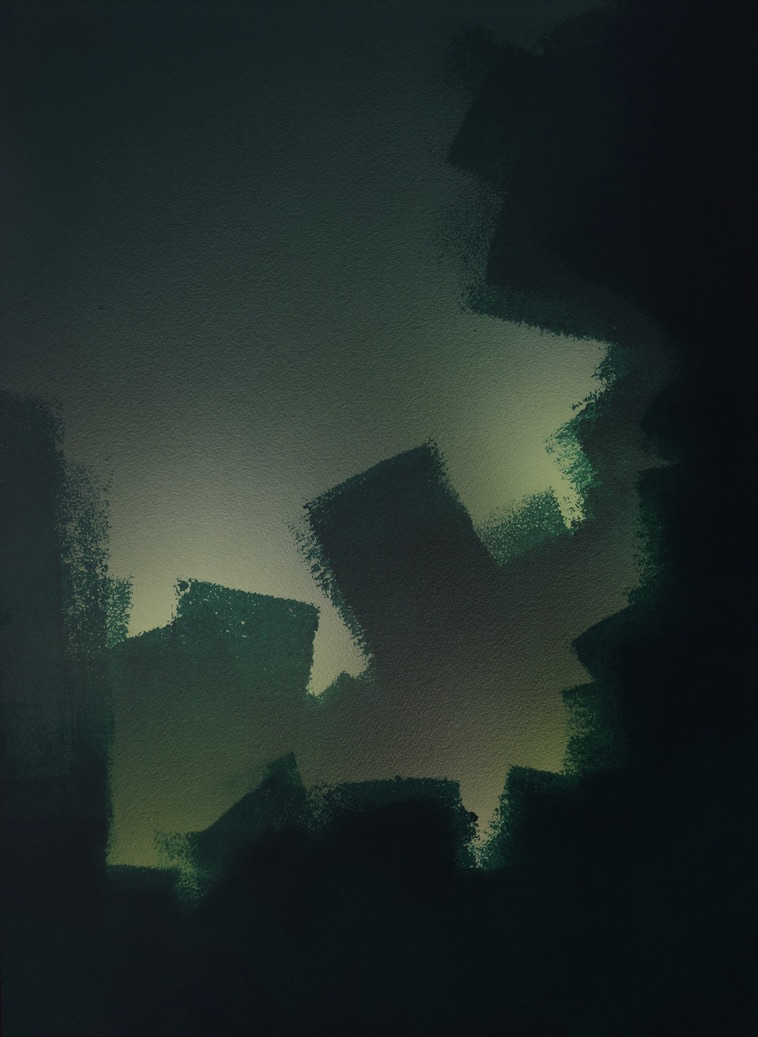 Recouvrements 2, acrylique sur toile, 76x56 cm, 2026